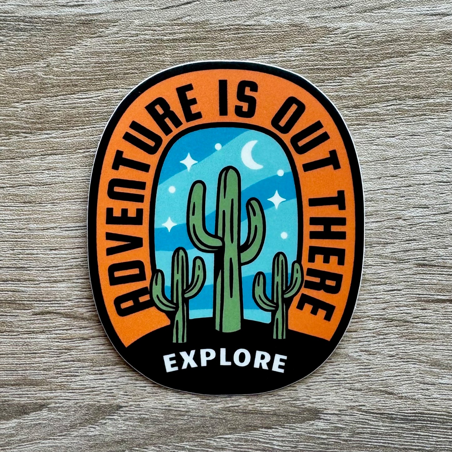 Adventure Is Out There Explore | 2.5 in Waterproof Vinyl Sticker