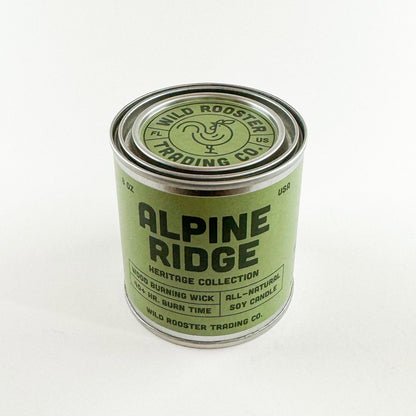 Alpine Ridge | Pine & Camphor | Scented Soy Wax Candle