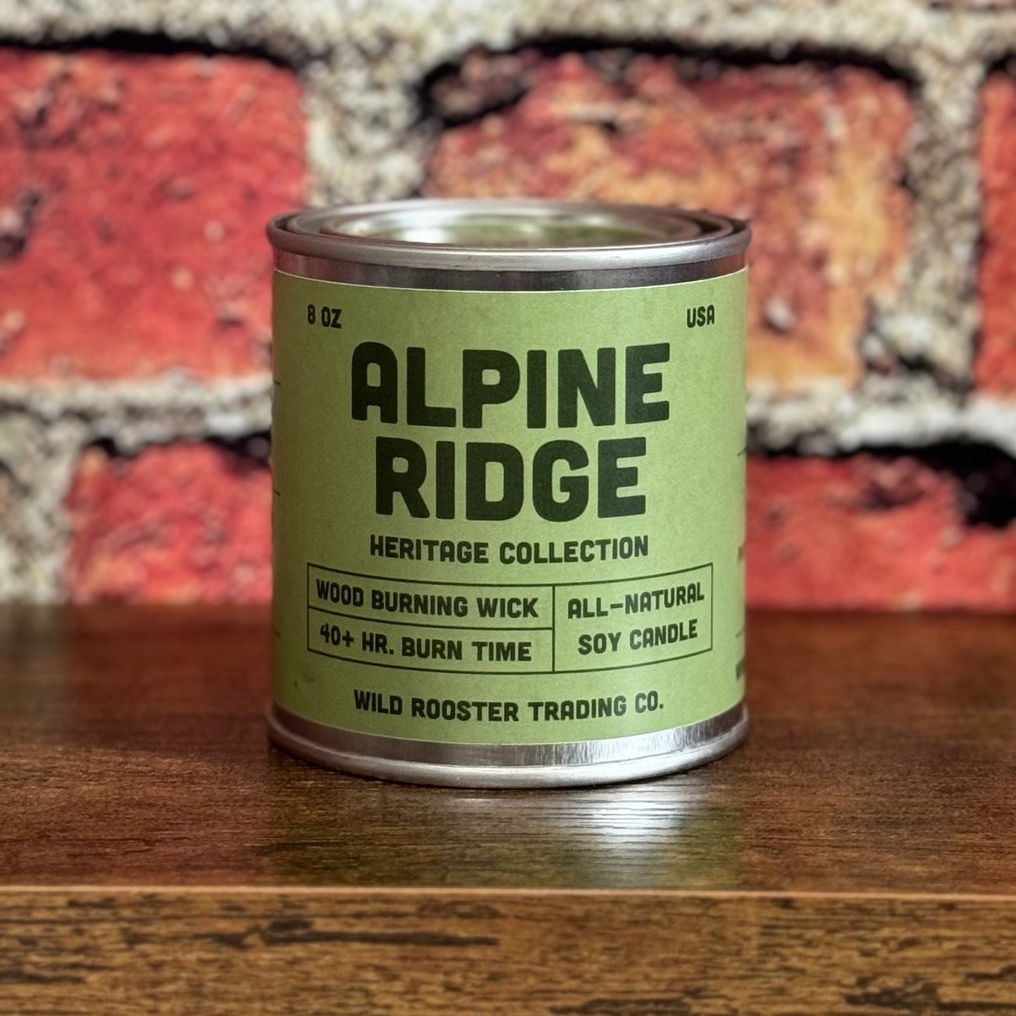 Alpine Ridge | Pine & Camphor | Scented Soy Wax Candle