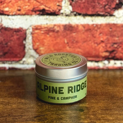 Alpine Ridge | Pine & Camphor | Scented Soy Wax Candle