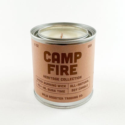 Camp Fire | Marshmallow & Smoke | Scented Soy Wax Candle