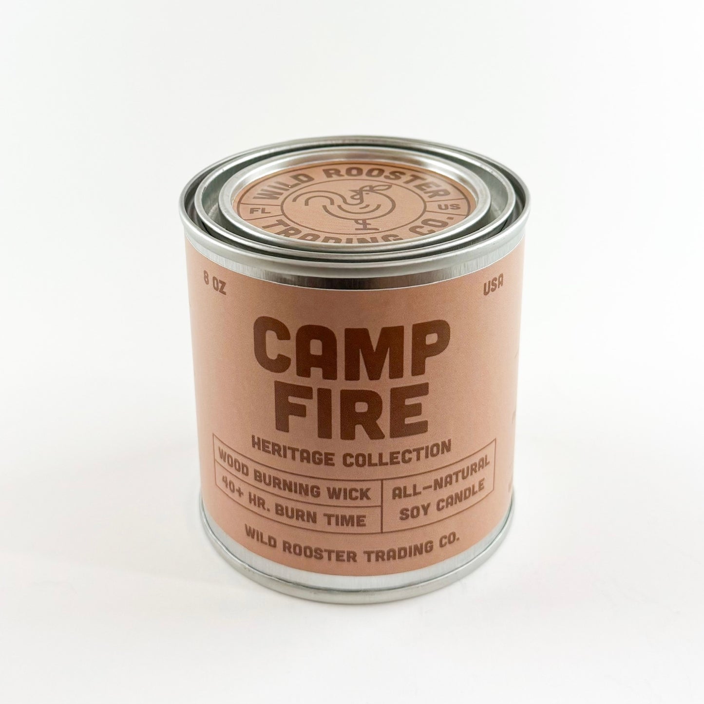 Camp Fire | Marshmallow & Smoke | Scented Soy Wax Candle