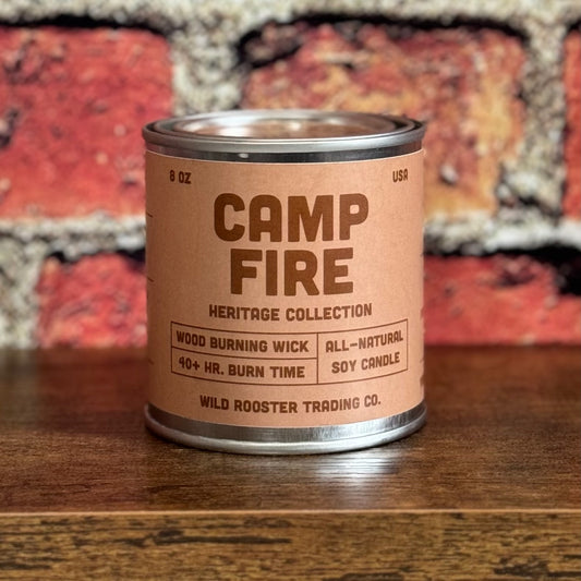 Camp Fire | Marshmallow & Smoke | Scented Soy Wax Candle