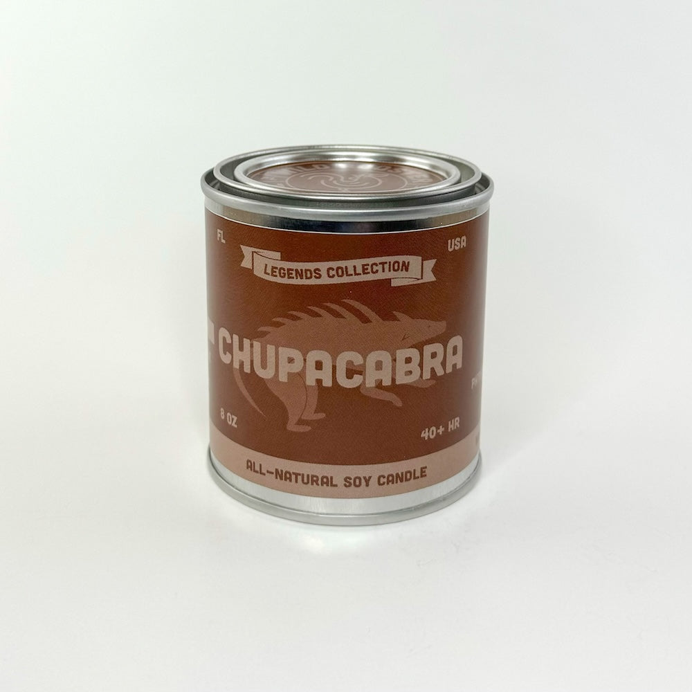 Chupacabra | Sandalwood & Blood Orange | Scented Soy Wax Candle