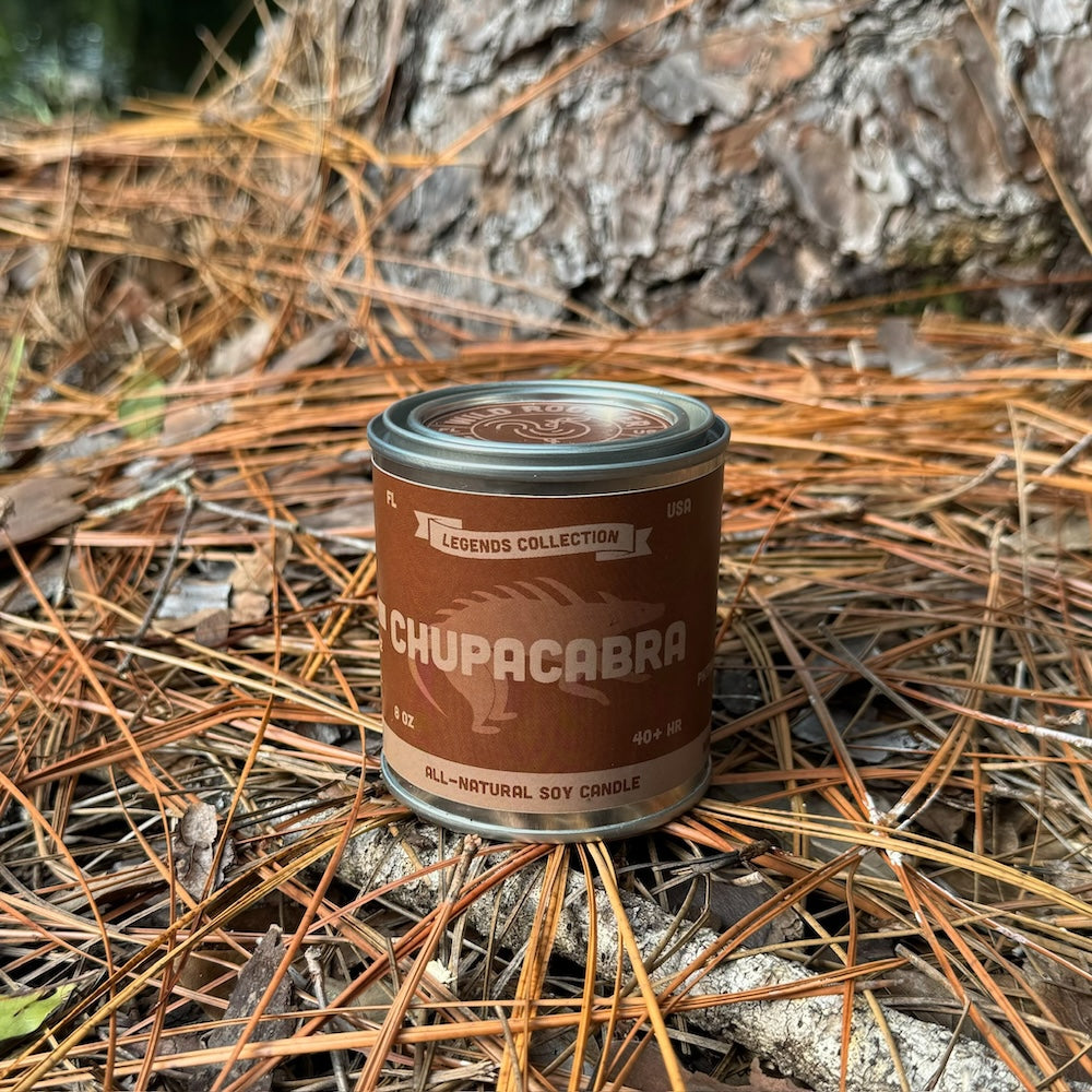 Chupacabra | Sandalwood & Blood Orange | Scented Soy Wax Candle