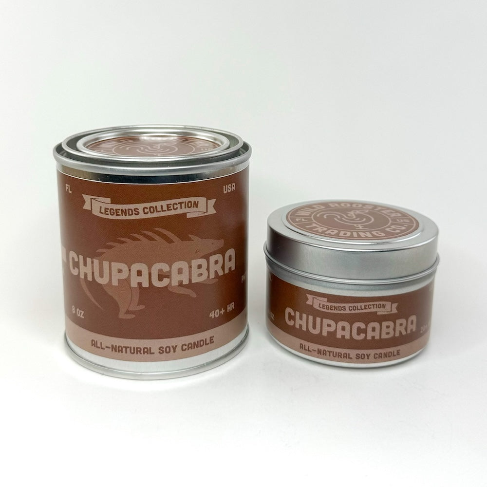 Chupacabra | Sandalwood & Blood Orange | Scented Soy Wax Candle