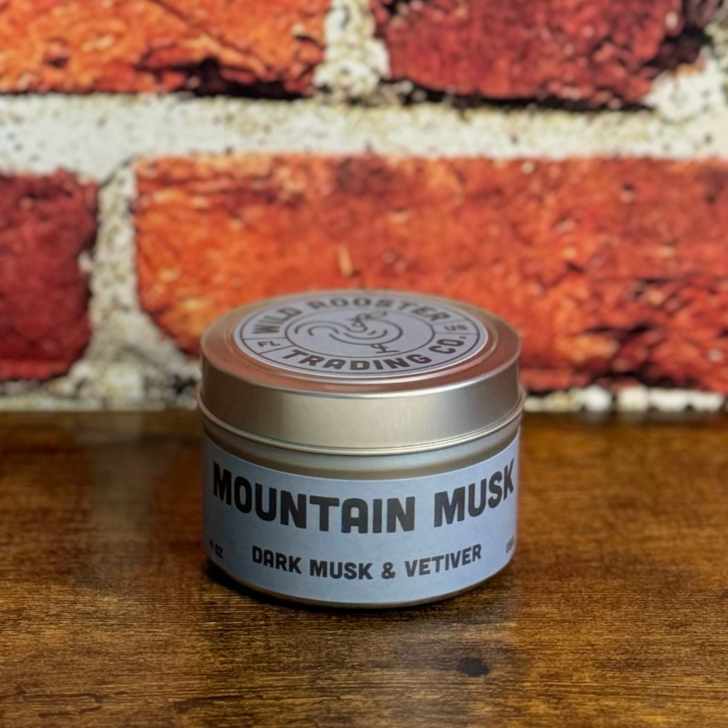 Mountain Musk | Dark Musk & Vetiver | Scented Soy Wax Candle