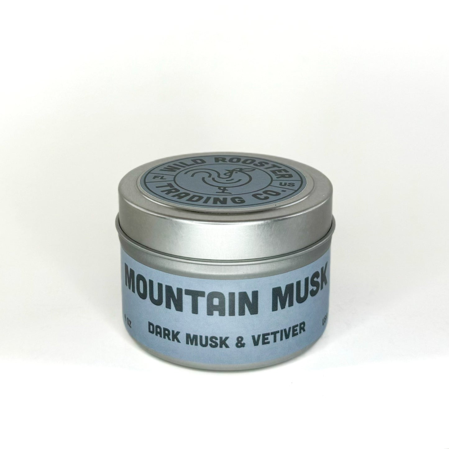 Mountain Musk | Dark Musk & Vetiver | Scented Soy Wax Candle