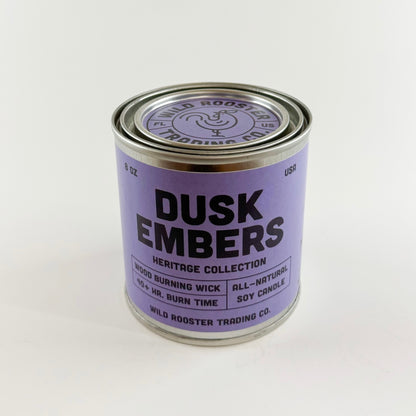 Dusk Embers | Lavender & Sage | Scented Soy Wax Candle