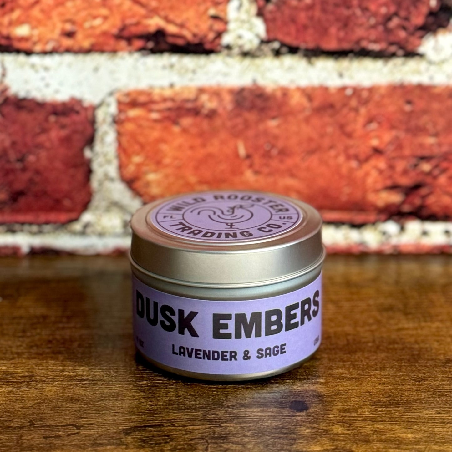 Dusk Embers | Lavender & Sage | Scented Soy Wax Candle