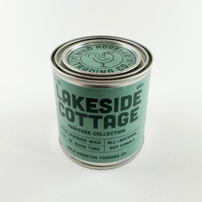 Lakeside Cottage | Peony & Sea Salt | Scented Soy Wax Candle