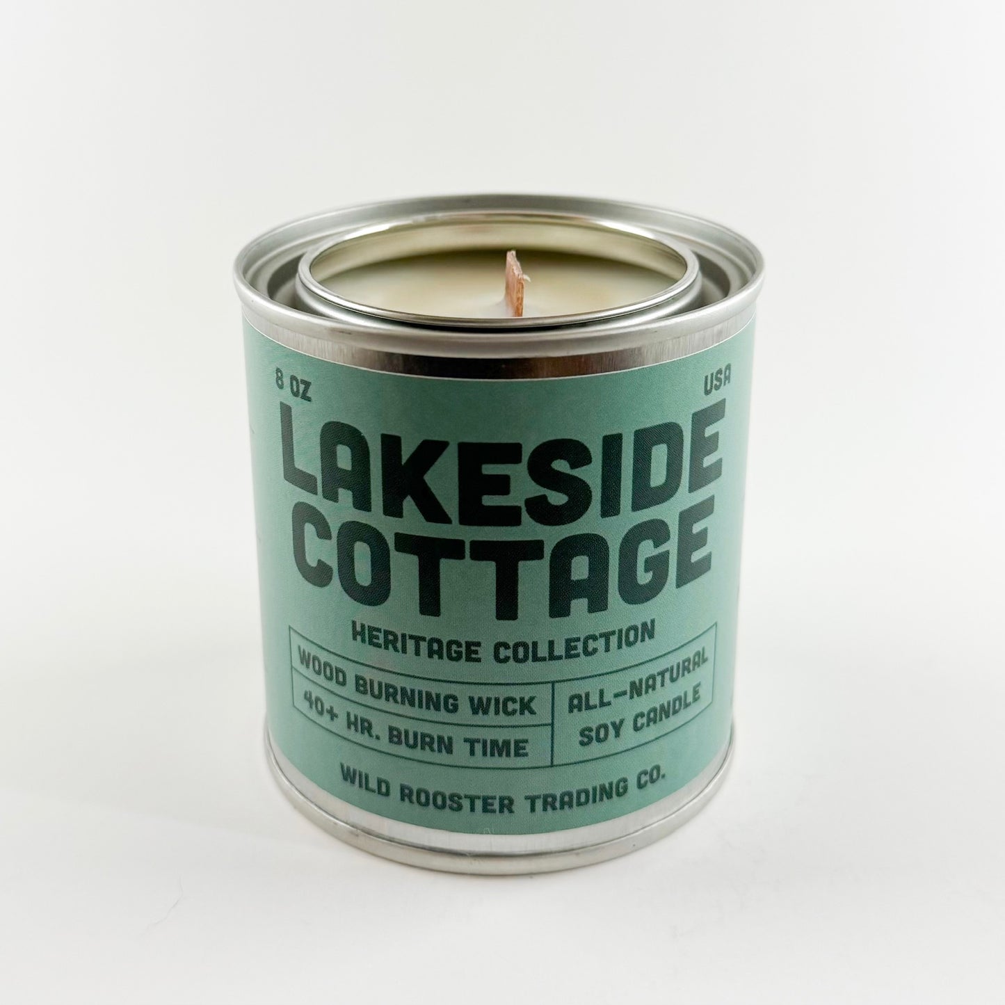 Lakeside Cottage | Peony & Sea Salt | Scented Soy Wax Candle