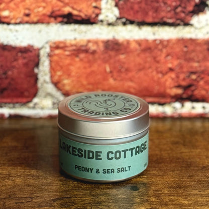 Lakeside Cottage | Peony & Sea Salt | Scented Soy Wax Candle