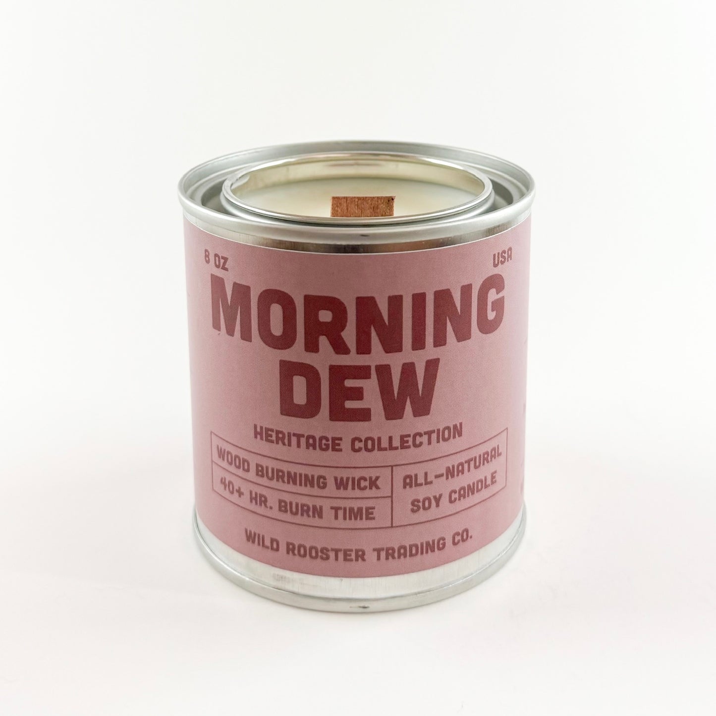 Morning Dew | Rose & Magnolia | Scented Soy Wax Candle