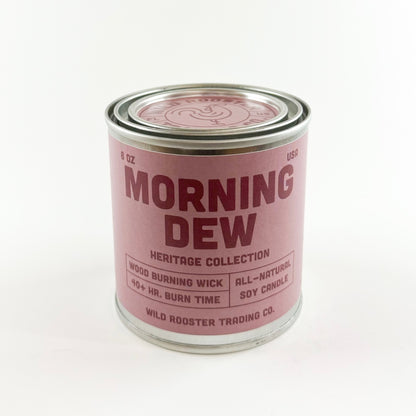 Morning Dew | Rose & Magnolia | Scented Soy Wax Candle