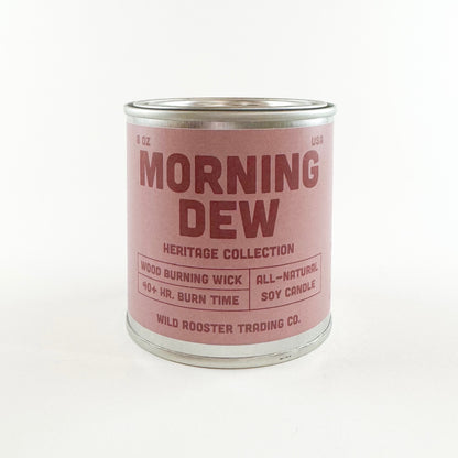 Morning Dew | Rose & Magnolia | Scented Soy Wax Candle