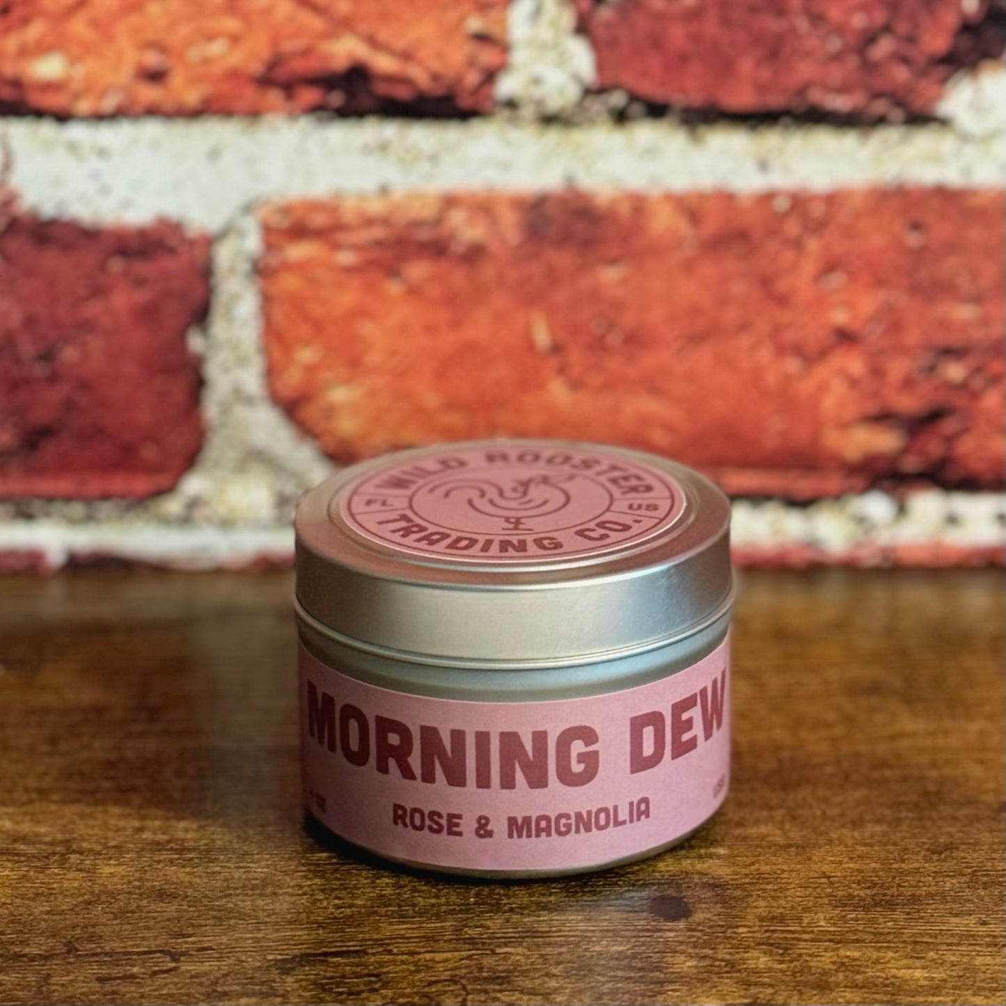 Morning Dew | Rose & Magnolia | Scented Soy Wax Candle