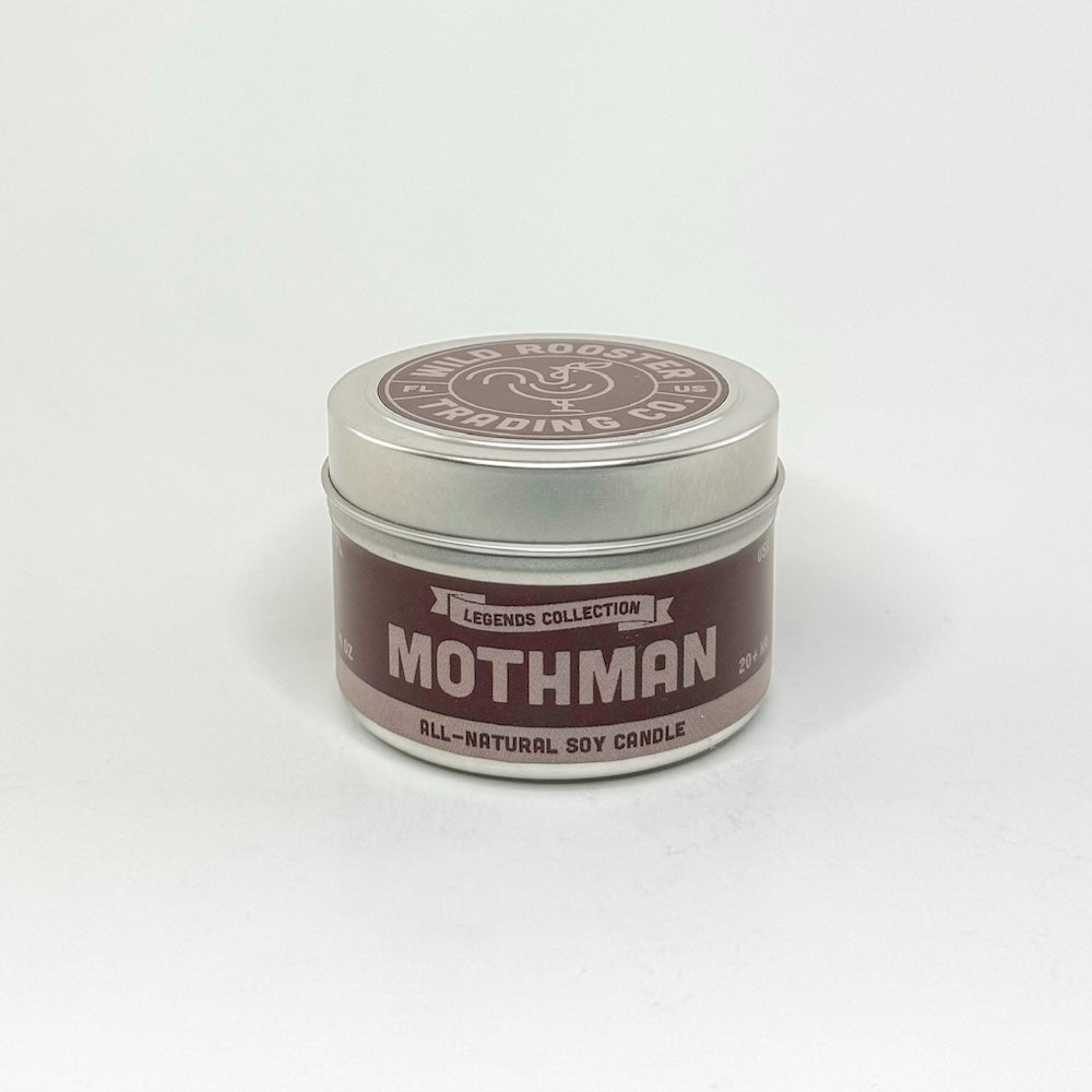 Mothman | Cypress & Sage | Scented Soy Wax Candle