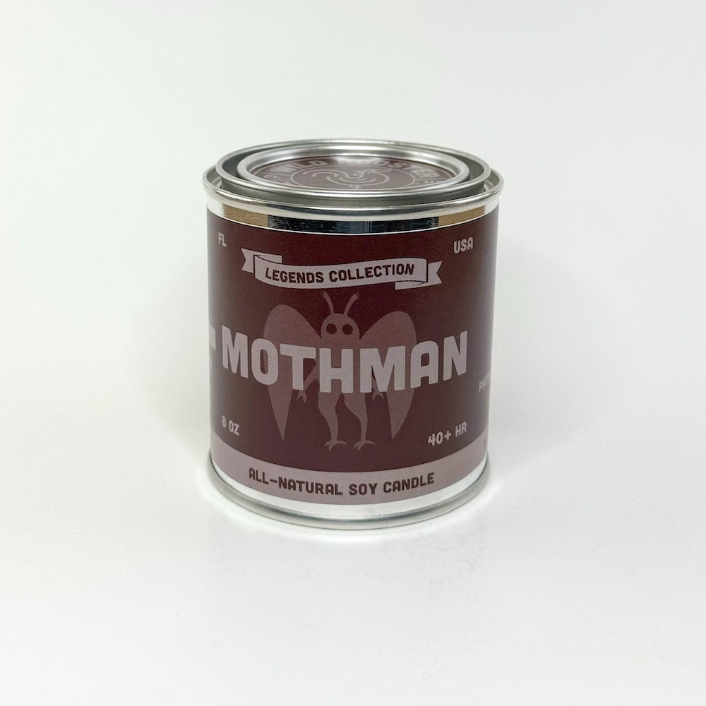 Mothman | Cypress & Sage | Scented Soy Wax Candle