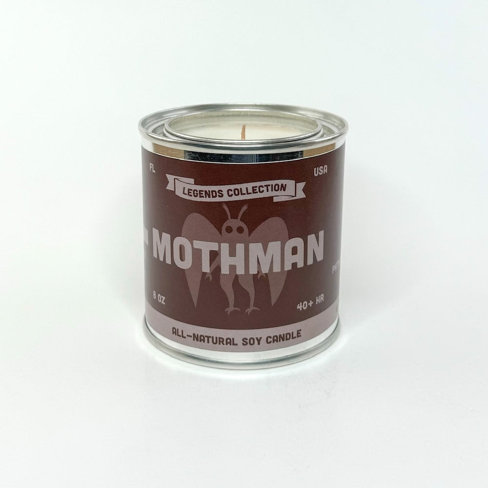 Mothman | Cypress & Sage | Scented Soy Wax Candle