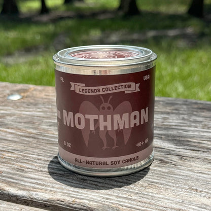 Mothman | Cypress & Sage | Scented Soy Wax Candle