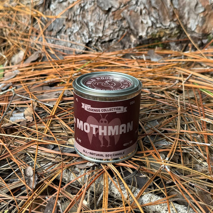 Mothman | Cypress & Sage | Scented Soy Wax Candle