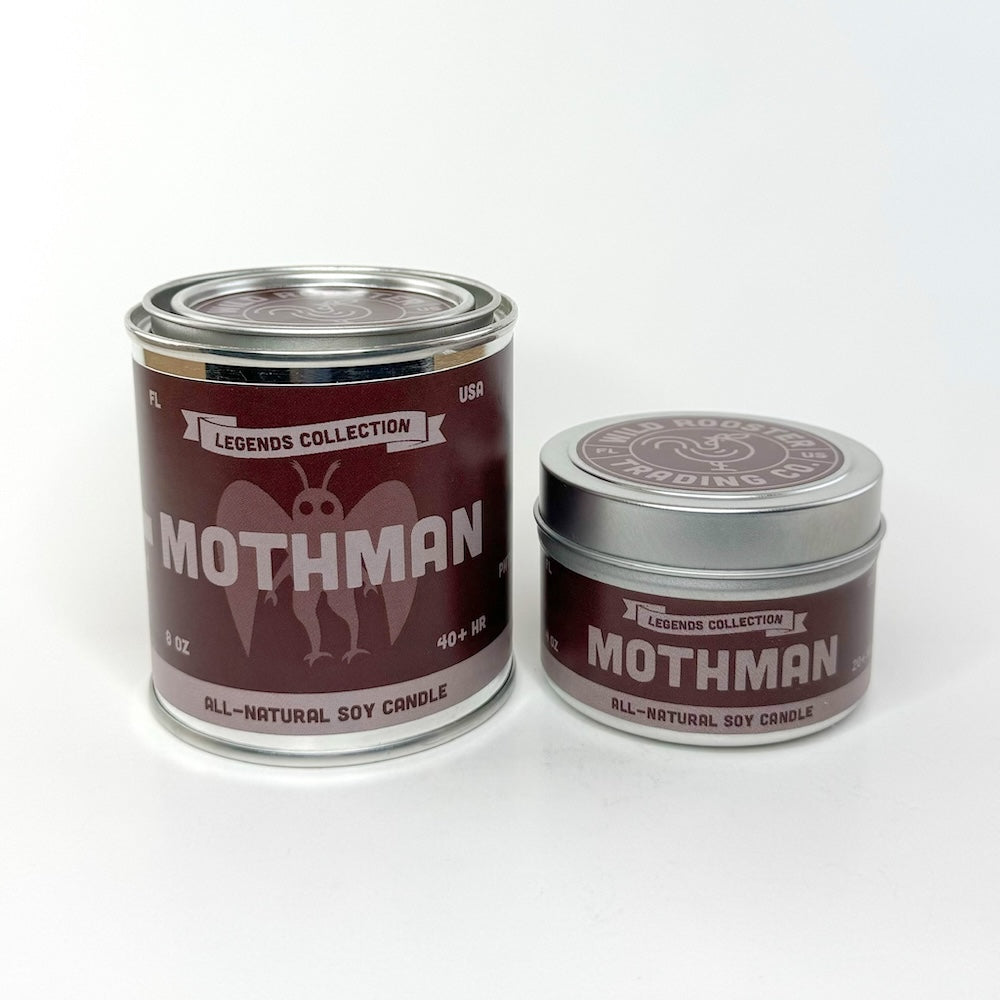 Mothman | Cypress & Sage | Scented Soy Wax Candle