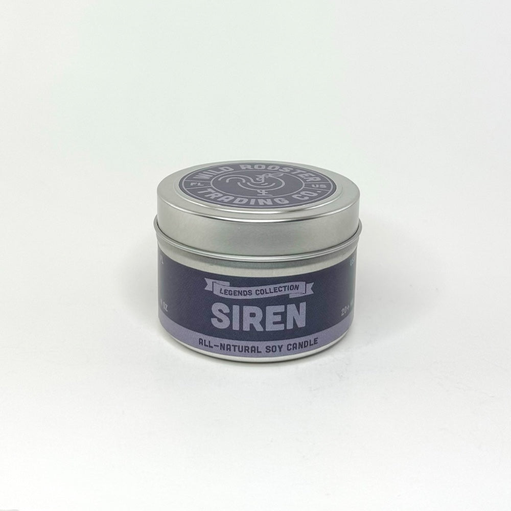 Siren | Bergamot & Moss | Scented Soy Wax Candle