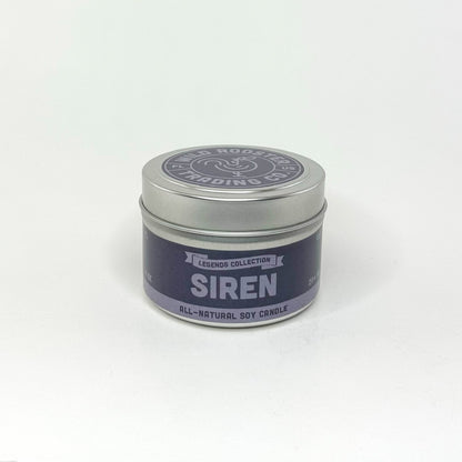 Siren | Bergamot & Moss | Scented Soy Wax Candle