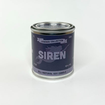 Siren | Bergamot & Moss | Scented Soy Wax Candle