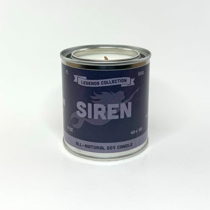 Siren | Bergamot & Moss | Scented Soy Wax Candle