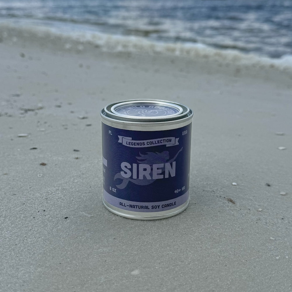 Siren | Bergamot & Moss | Scented Soy Wax Candle