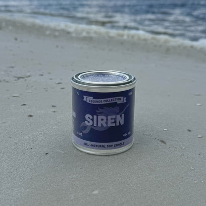 Siren | Bergamot & Moss | Scented Soy Wax Candle