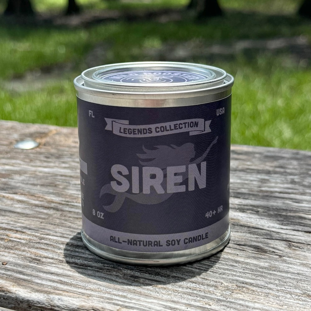 Siren | Bergamot & Moss | Scented Soy Wax Candle