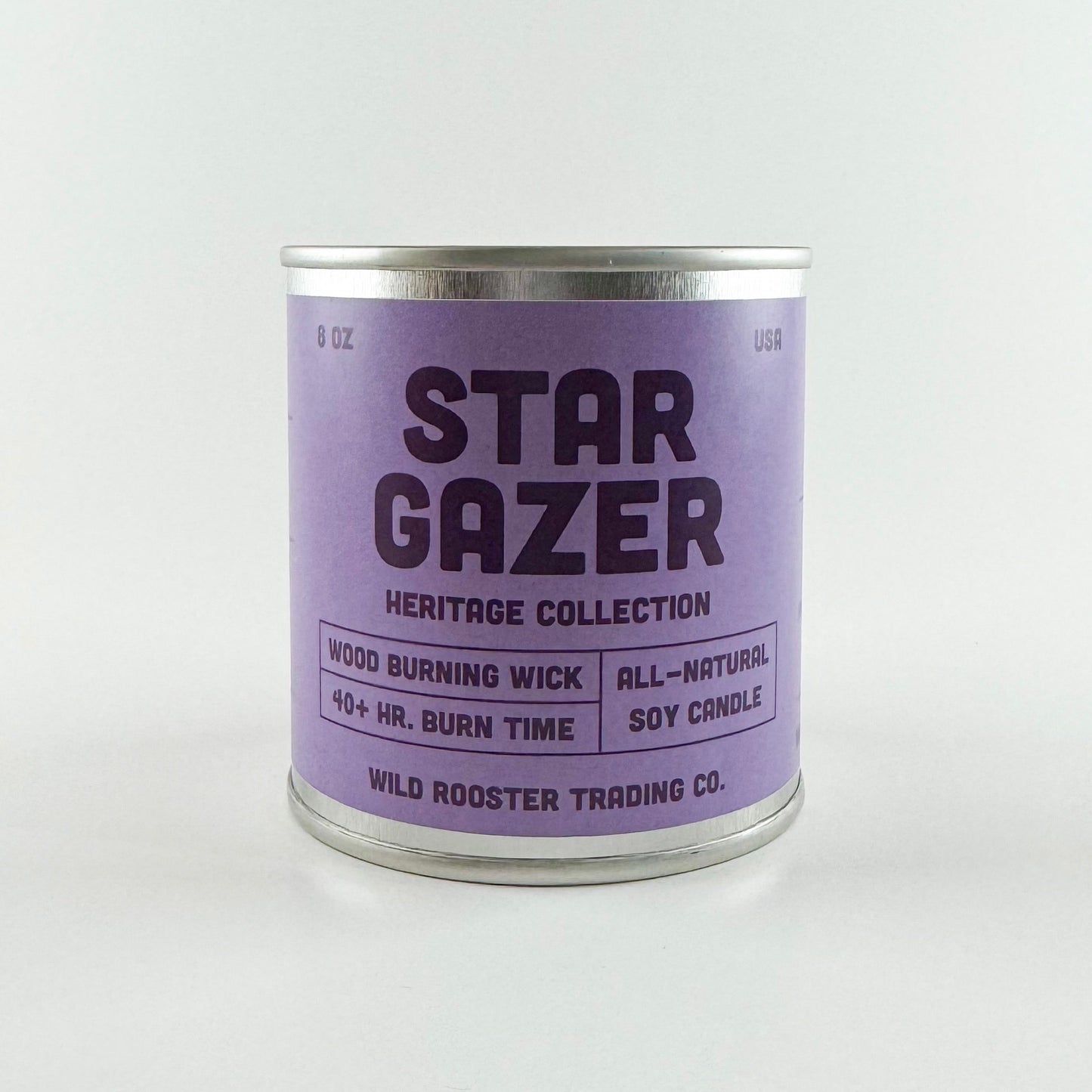 Star Gazer | Plum & Black Cherry | Scented Soy Wax Candle