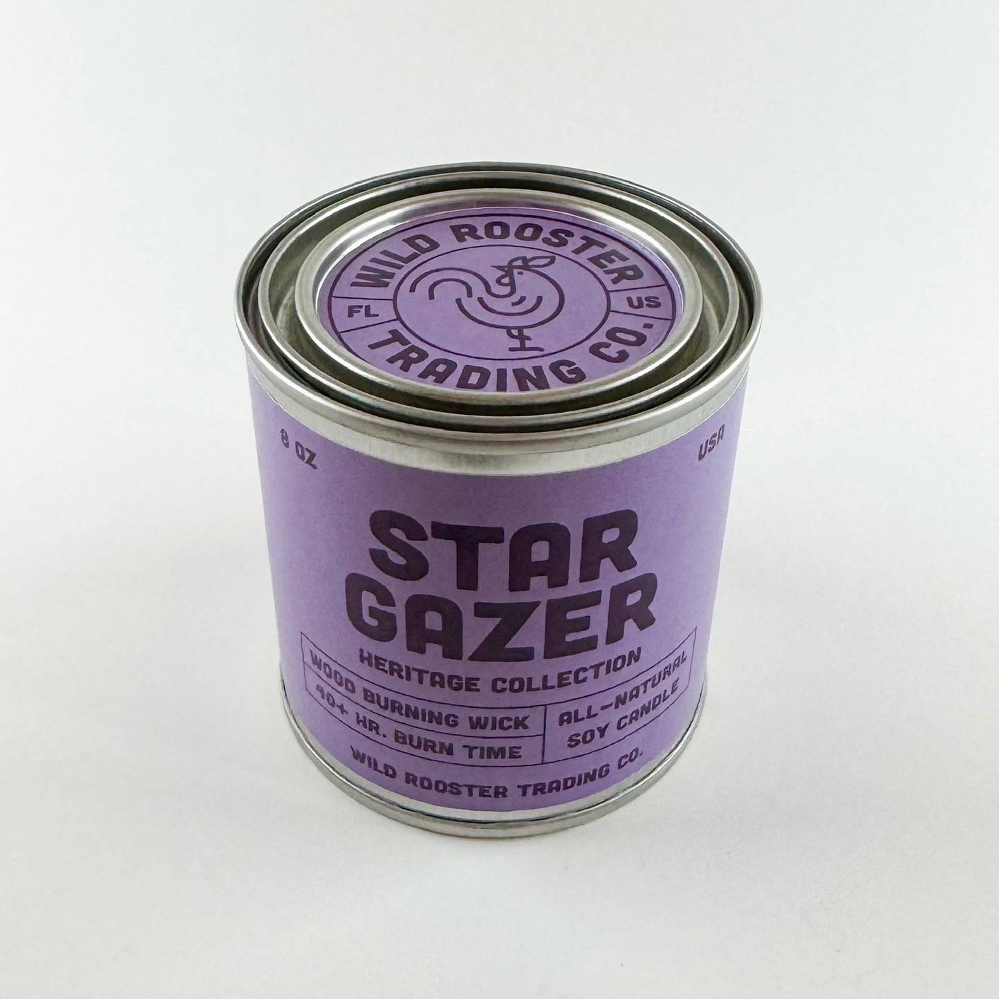 Star Gazer | Plum & Black Cherry | Scented Soy Wax Candle