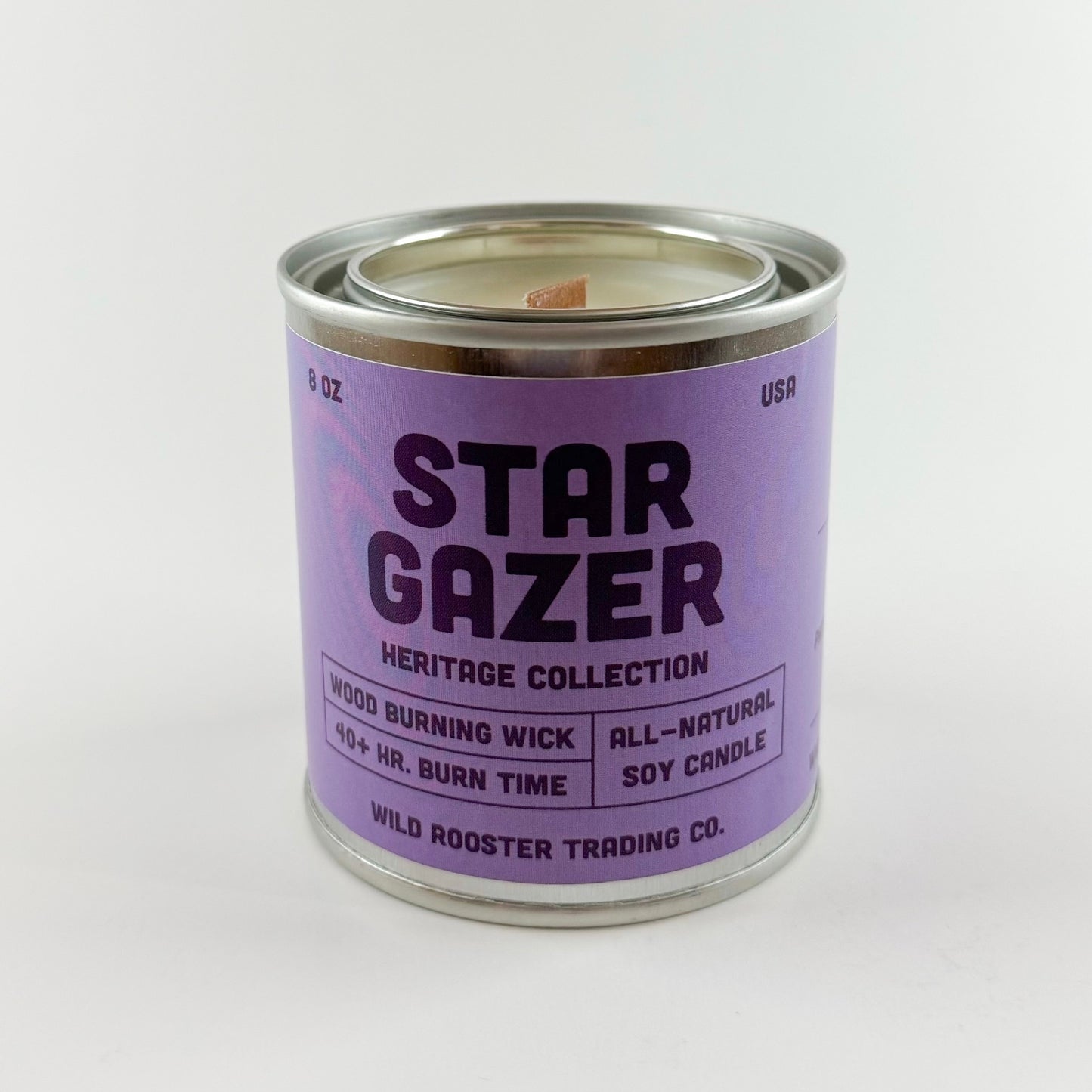 Star Gazer | Plum & Black Cherry | Scented Soy Wax Candle