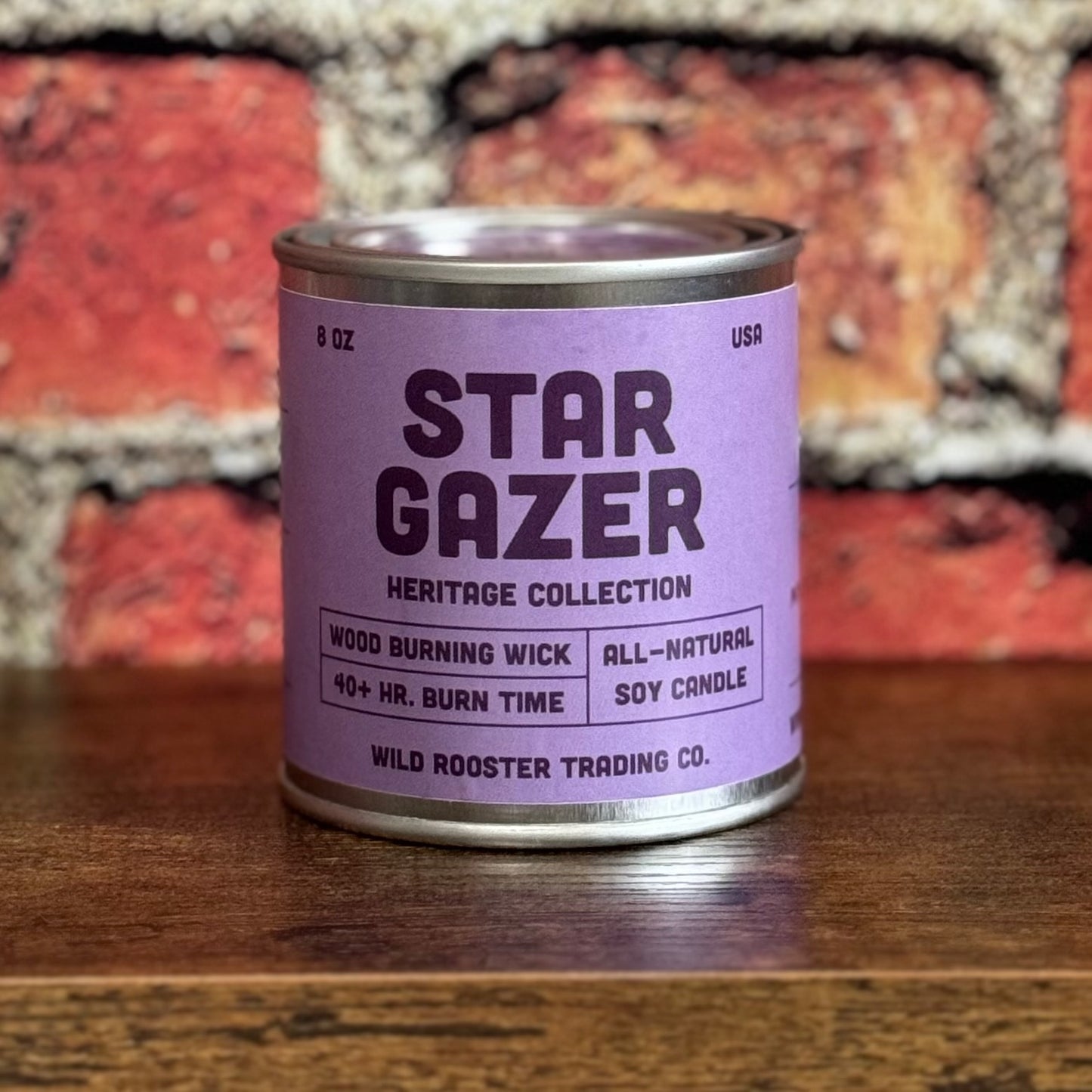 Star Gazer | Plum & Black Cherry | Scented Soy Wax Candle