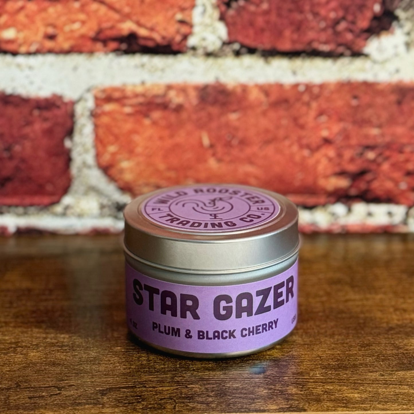 Star Gazer | Plum & Black Cherry | Scented Soy Wax Candle