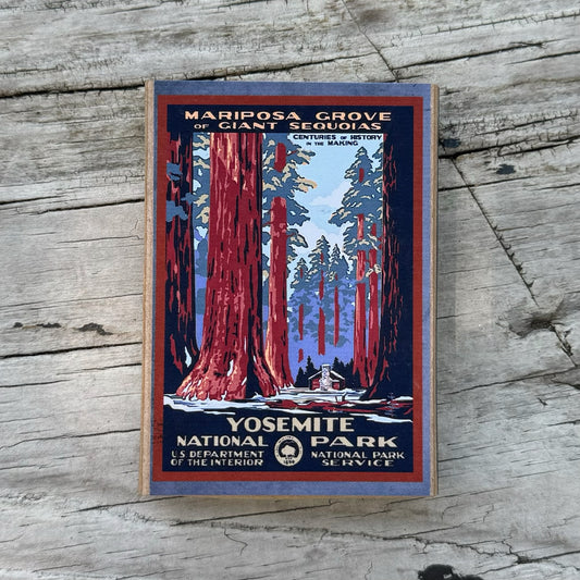 Yosemite National Park Mariposa Grove Matchbox